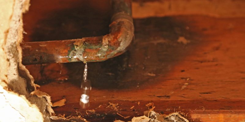 Como vedar vazamento de água em cano